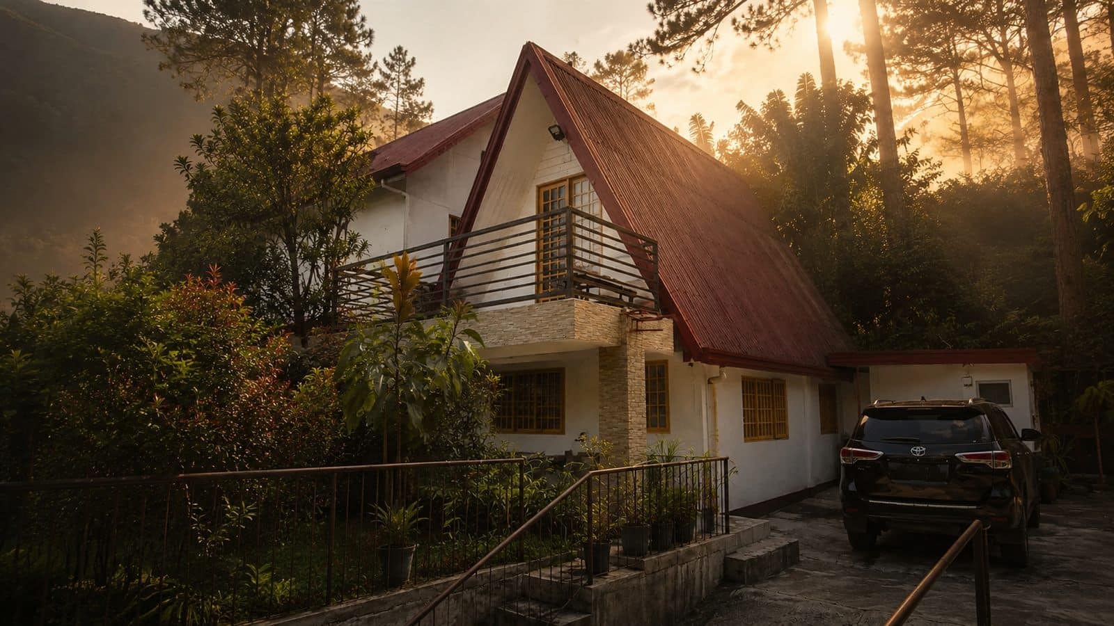 Whole House Daily Rental in Camp 7: The Owner's Walking-Distance Map to Marymart, Bruno's, Satellite Market & the Jeepney Terminal