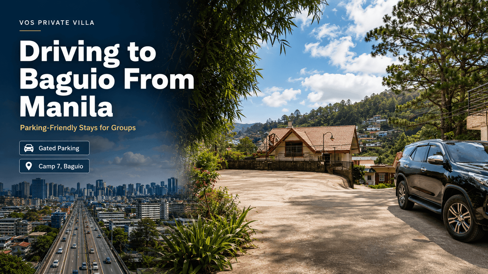 Driving to Baguio From Manila: Parking-Friendly Stays for Groups