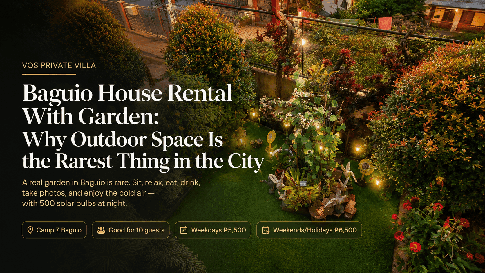BCC Christmas Village 2026 'Candyland' Guide (Rates, QR Rules & Fireworks) + Why Groups of 10–20 Pax Book a Whole House in Camp 7