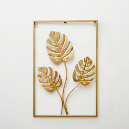 Hanging Golden Plant Decor