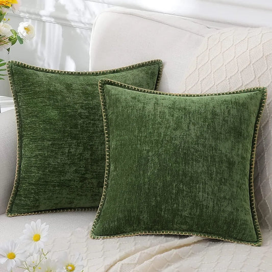 Chenille Throw Pillow Cover