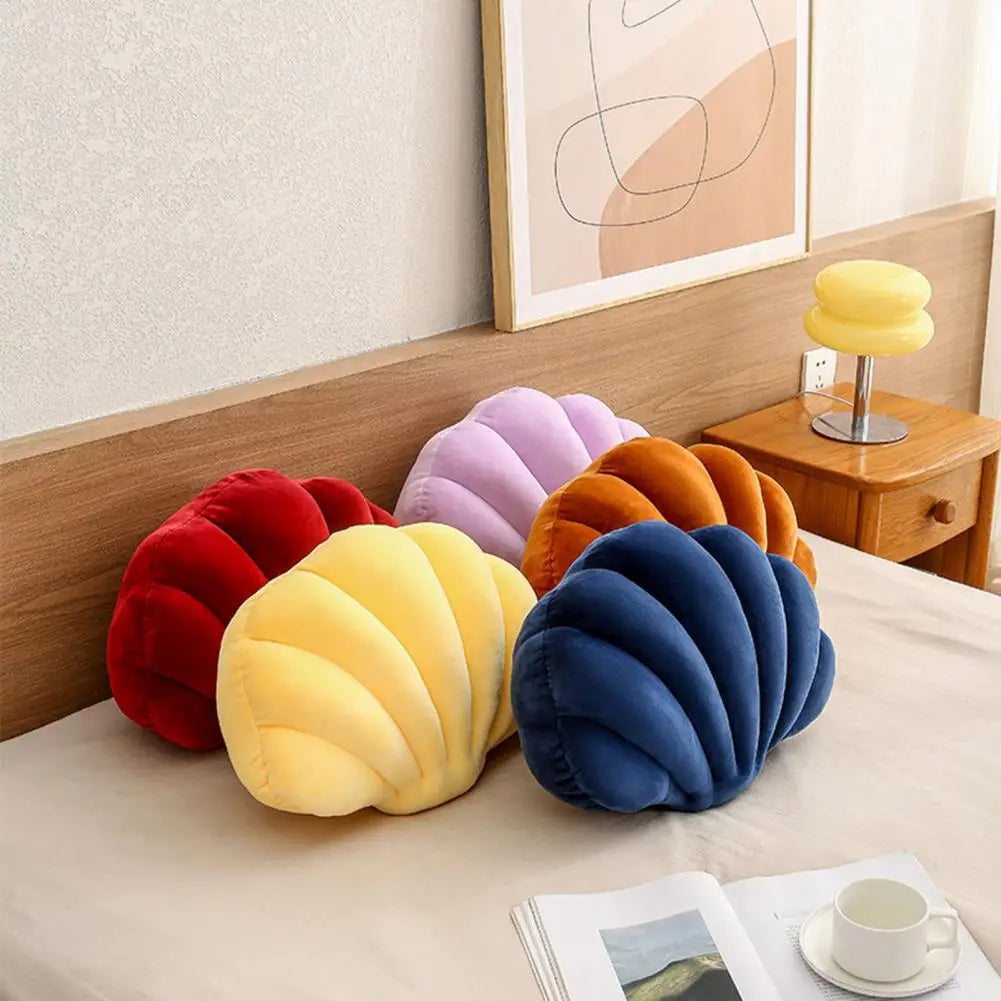 Shell-Shaped Pillow Cushion