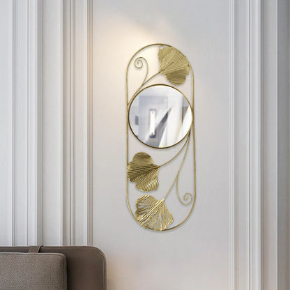 Gold Leaf Wall Mirror