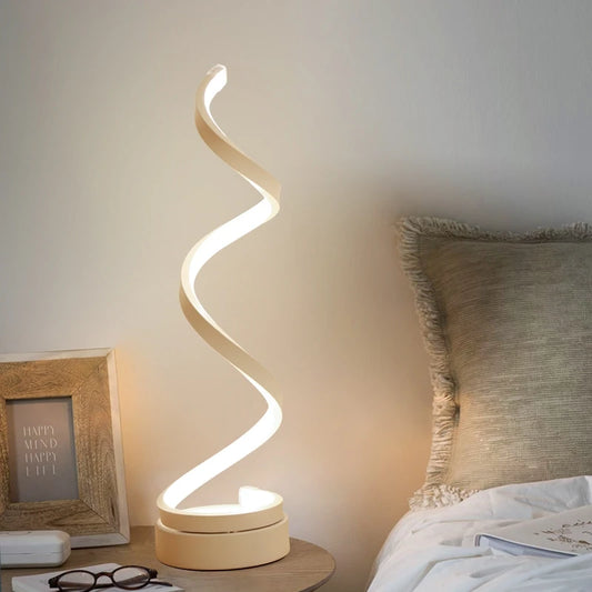 Spiral LED Lamp